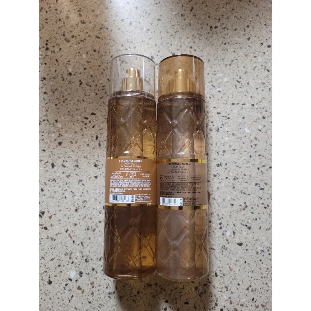 2 Bath & Body Works Viva Vanilla Fine Fragrance Mist Body Spray 8 oz Each